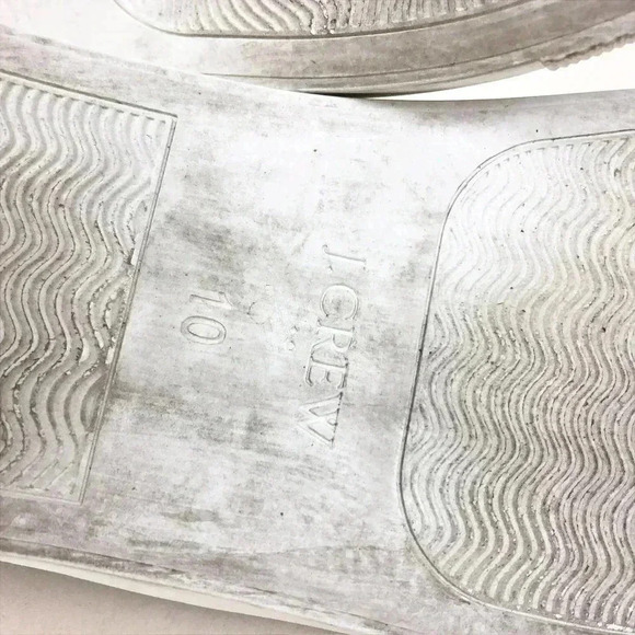 J. Crew Mens Explorer Sneakers 10 Blue Canvas Slip On Low Top Streetwear - Picture 11 of 11